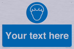 Custom Hair protection must be worn